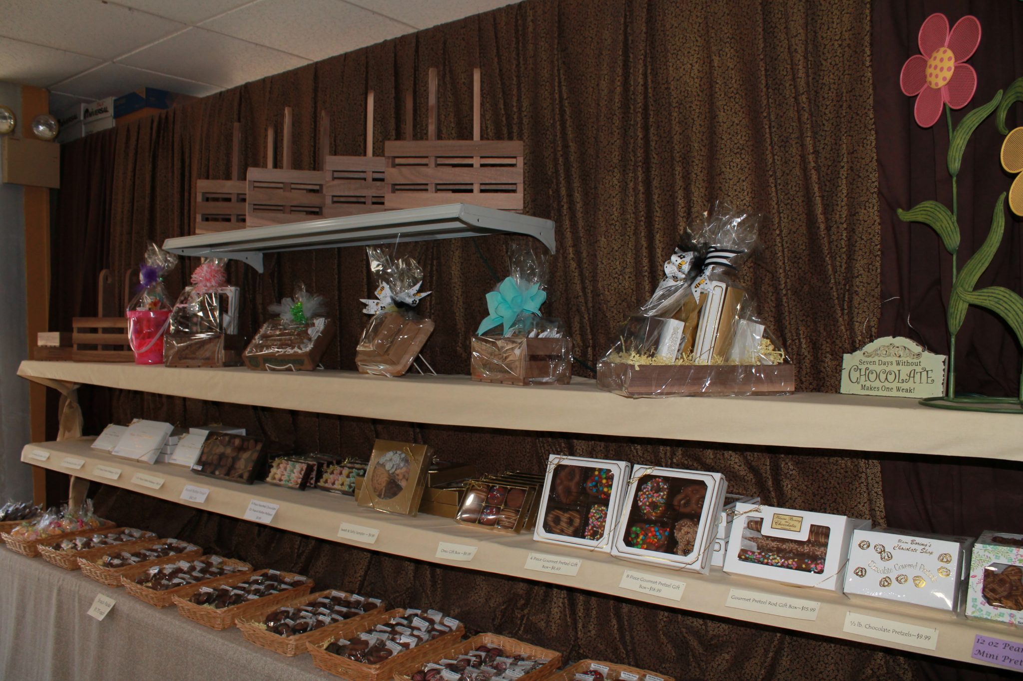 Blaine Boring Chocolates gourmet candy store in Johnstown, PA