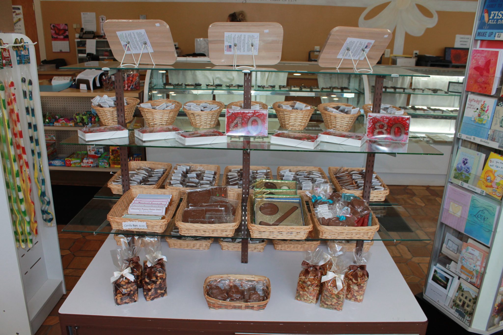 Blaine Boring Chocolates gourmet candy store in Johnstown, PA